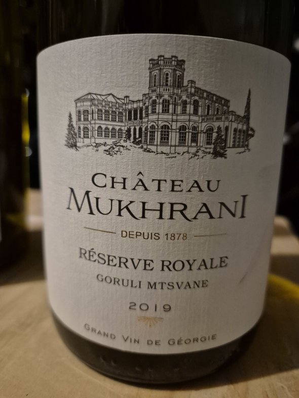Louis Latour Macon Mugny & Chateau Mukhrani Reserve Royal 2019