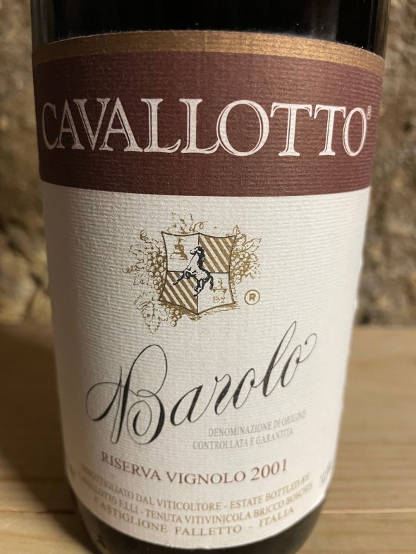 Cavallotto, Barolo, Vignolo Riserva