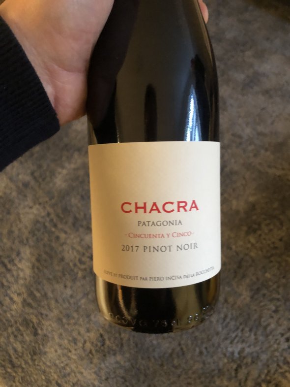 Chacra, Pinot Noir Cincuenta y Cinco, Mendoza