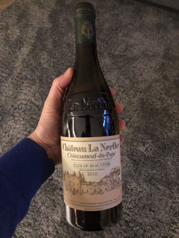 Chateau La Nerthe, Chateauneuf-du-Pape, Beauvenir Blanc