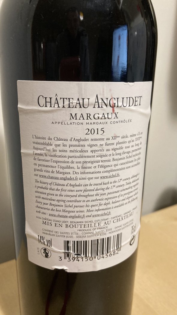 Chateau Angludet, Margaux