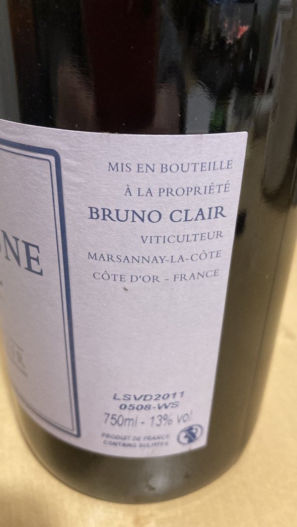 Domaine Bruno Clair, Savigny-les-Beaune Premier Cru, La Dominode
