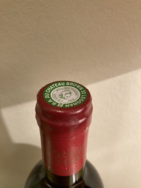 Chateau Brown, Rouge, Pessac-Leognan