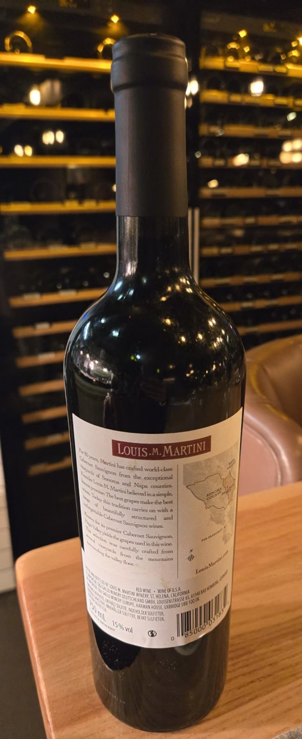 Louis Martini, Cabernet Sauvignon, Napa Valley