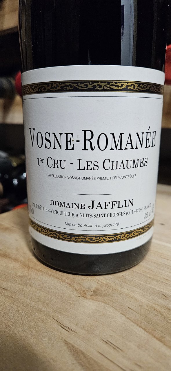 Domaine Jafflin Vosne-Romanee 1er Cru Les Chaumes