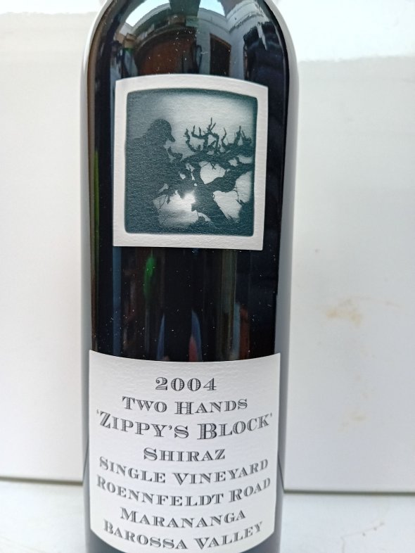 Two Hands, Zippy's Block Roennfeldt Road Shiraz 98pts RP