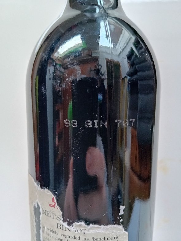 1998 Penfolds, Bin 707 Cabernet Sauvignon