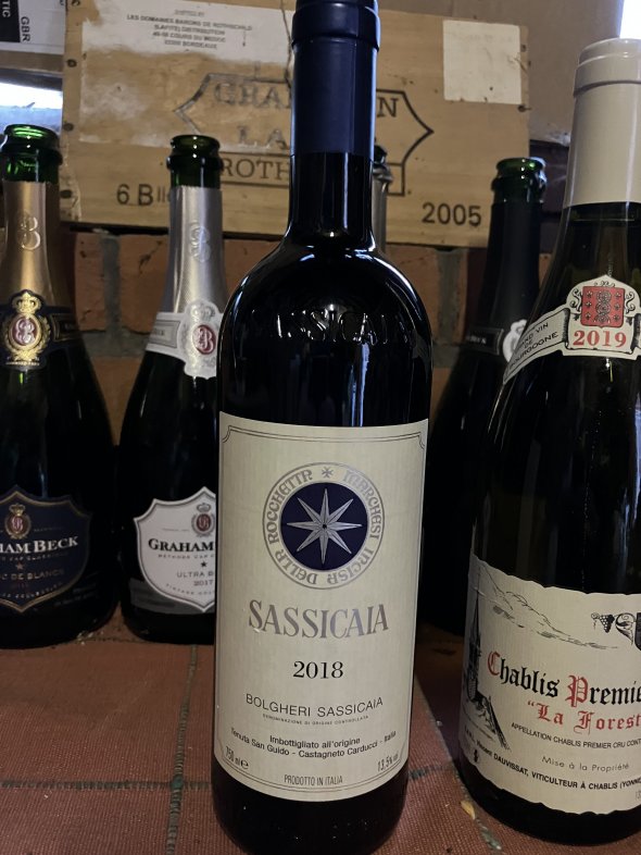 Sassicaia, Tenuta San Guido, Bolgheri 2018 - 97+ WA