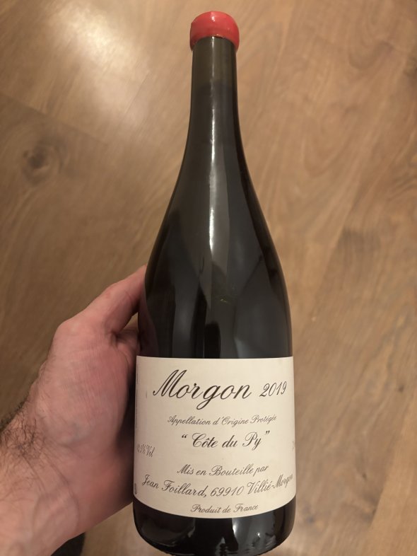 Jean Foillard, Morgon, Cote du Py 94+ points WA