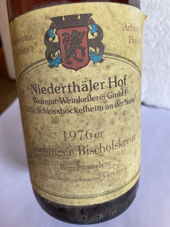 Bőchinger Bischofskreuz Beerenauslese