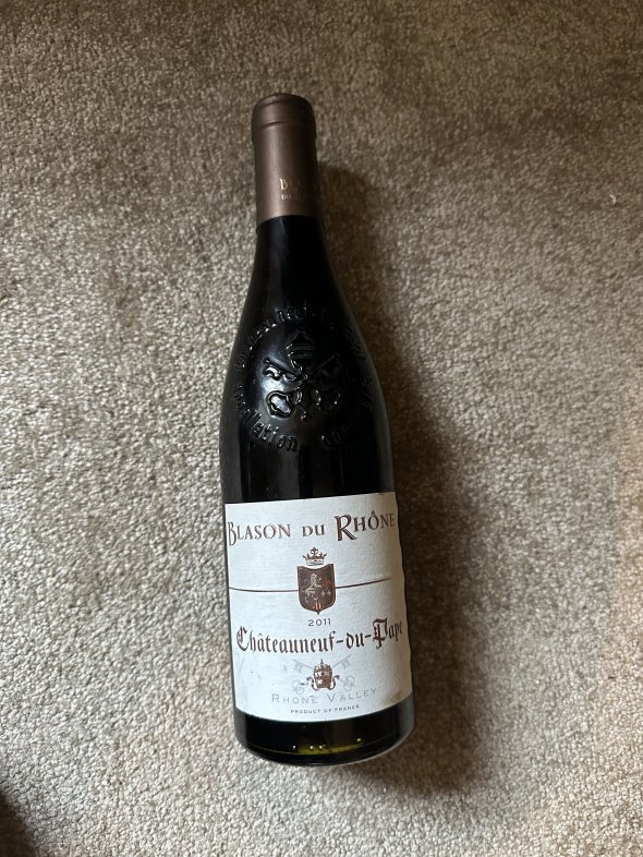 Blason Du Rhone, Chateauneuf-ou-Pape