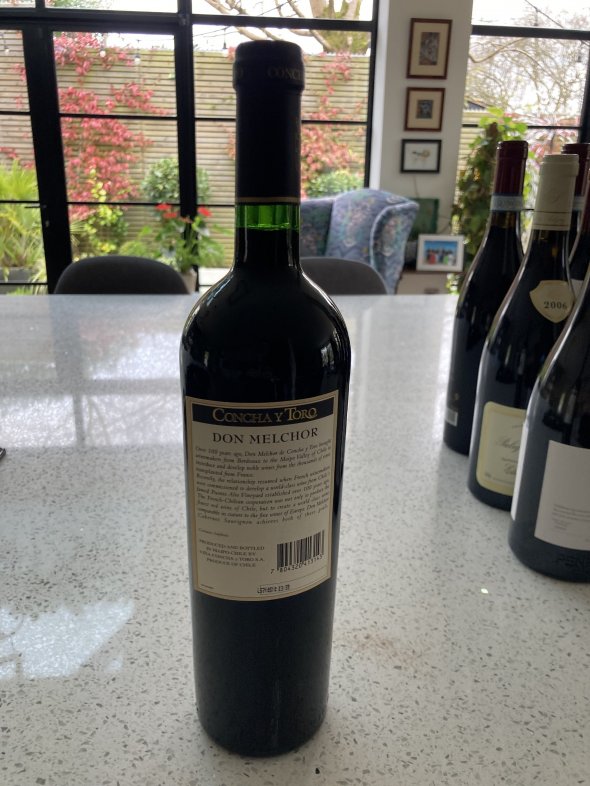 Concha Y Toro, Don Melchor Cabernet Sauvignon, Maipo Valley