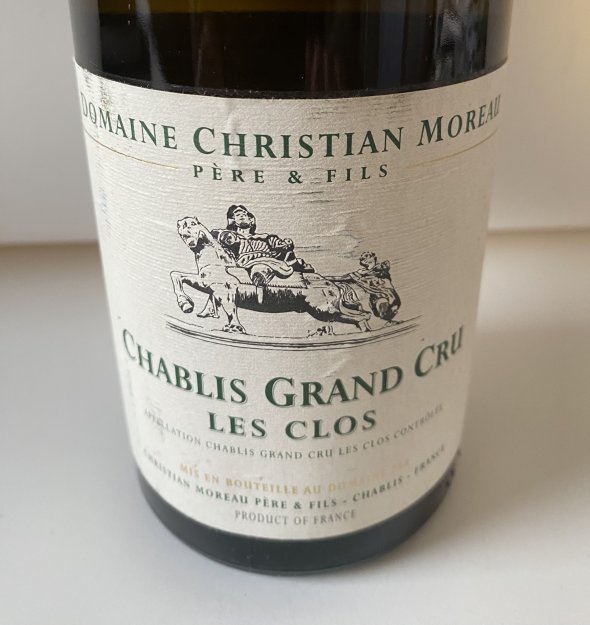 Domaine Christian Moreau Pere & Fils, Chablis Grand Cru, Les Clos