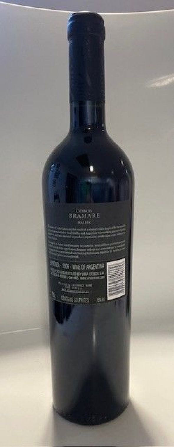 Vina Cobos, Malbec Bramare Marchiori, Mendoza