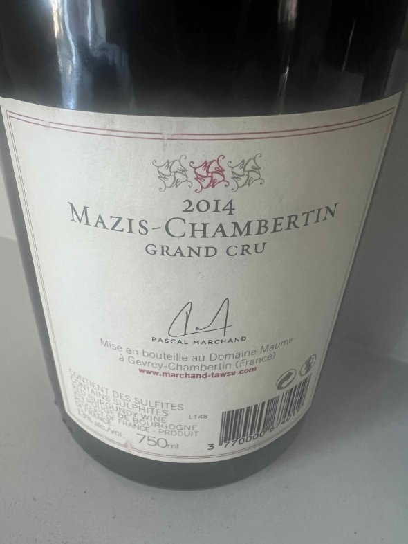 Domaine Tawse, Mazis-Chambertin Grand Cru
