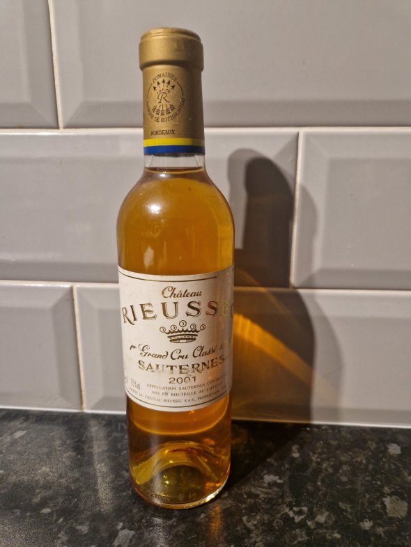 Chateau rieussec sauternes grand cru classe 1855
