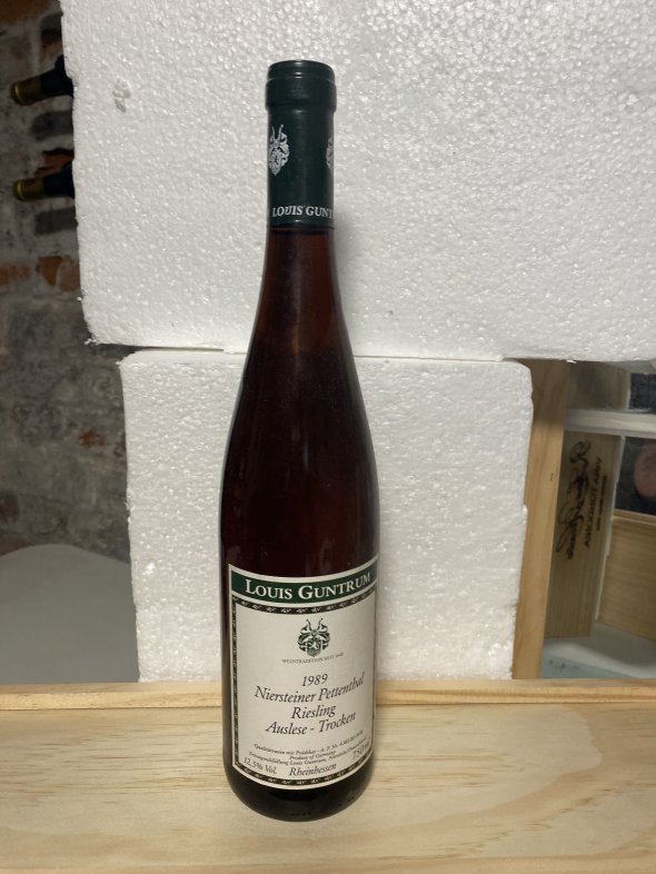 Niersteiner pettental Riesling auslese-trocken