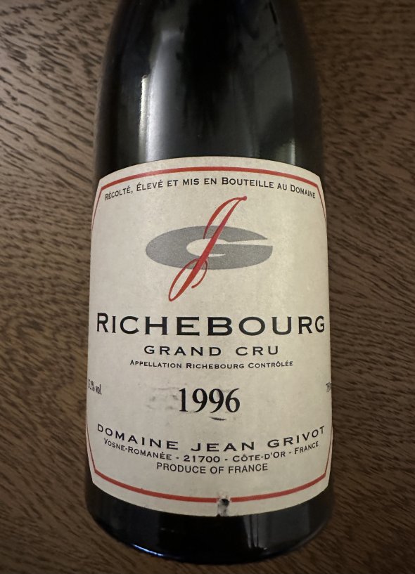 Domaine Jean Grivot, Richebourg Grand Cru