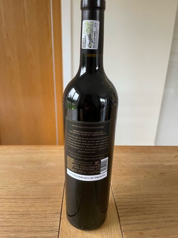 Ernie Els, Signature, Stellenbosch