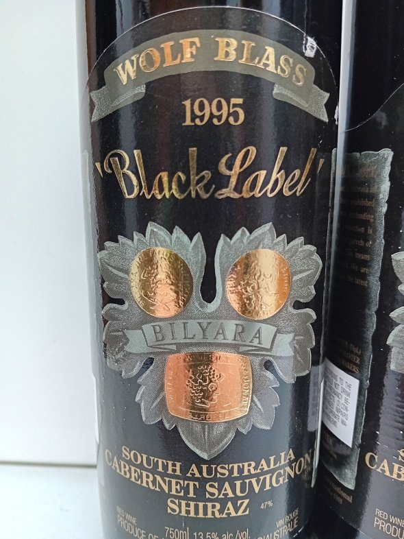 Wolfblass Black Label 1995