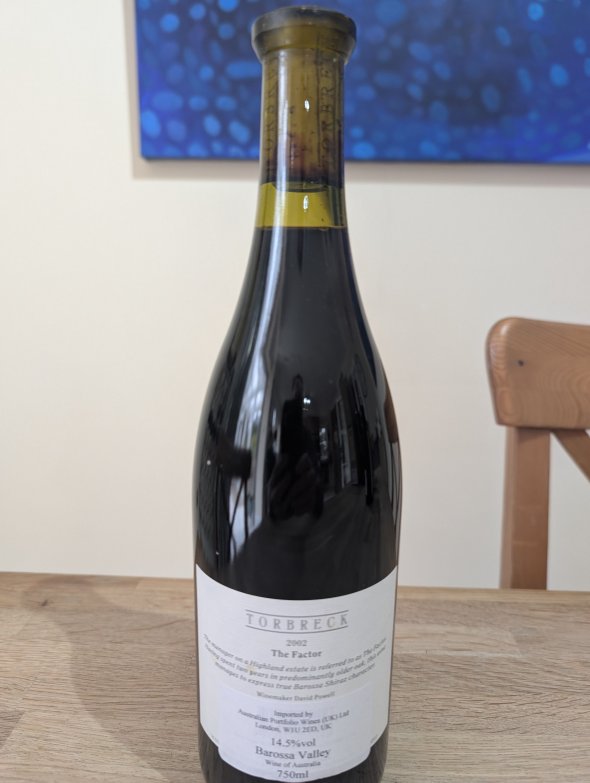 Torbreck, The Factor, Barossa Valley