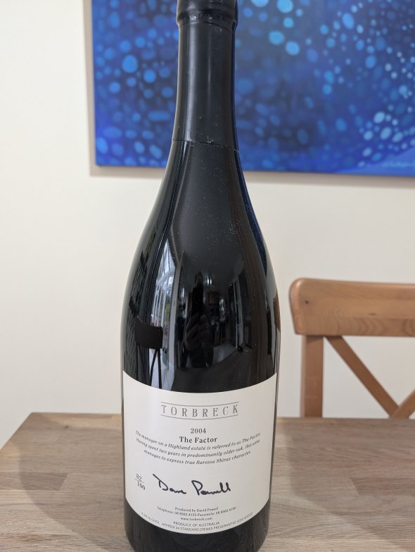 Torbreck, The Factor, Barossa Valley