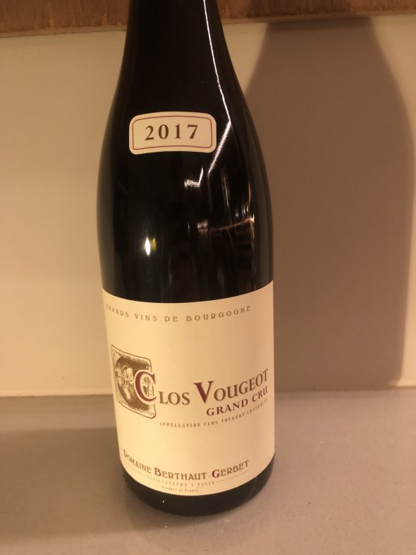 Domaine Berthaut-Gerbet, Clos de Vougeot Grand Cru