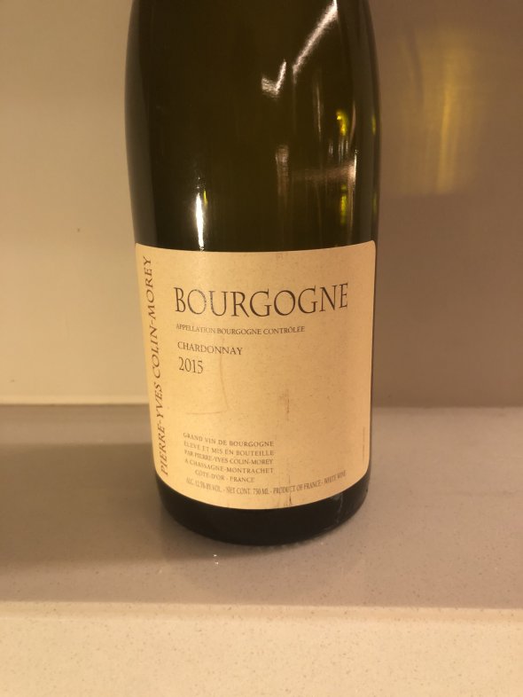 Pierre-Yves Colin-Morey, Bourgogne, Chardonnay