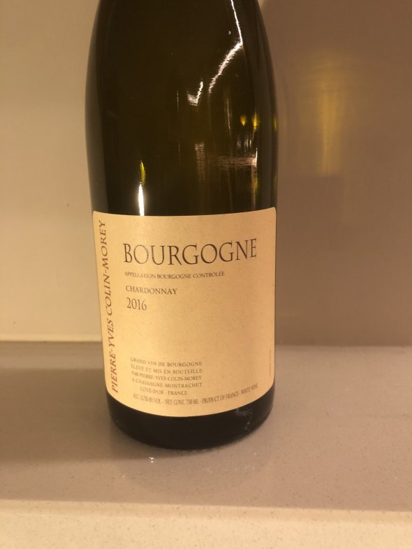 Pierre-Yves Colin-Morey, Bourgogne, Chardonnay