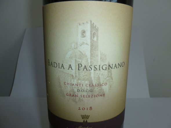 Antinori, Chianti Classico, Badia Passignano Gran Selezione