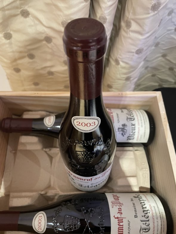 Vieux Telegraphe, Chateauneuf-du-Pape, Crau