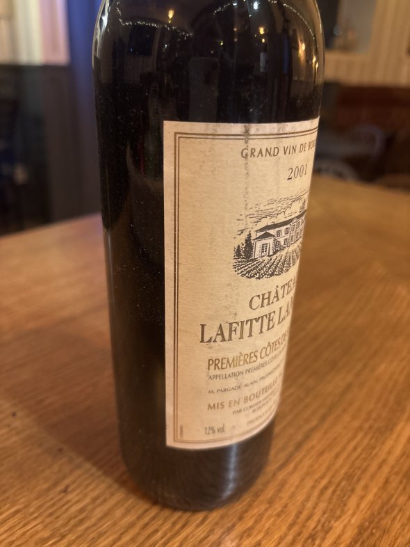 Chateau Lafitte, Cotes de Bordeaux