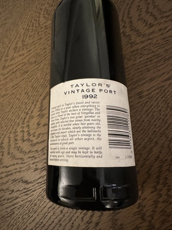 Taylor (Fladgate), Porto Vintage Port