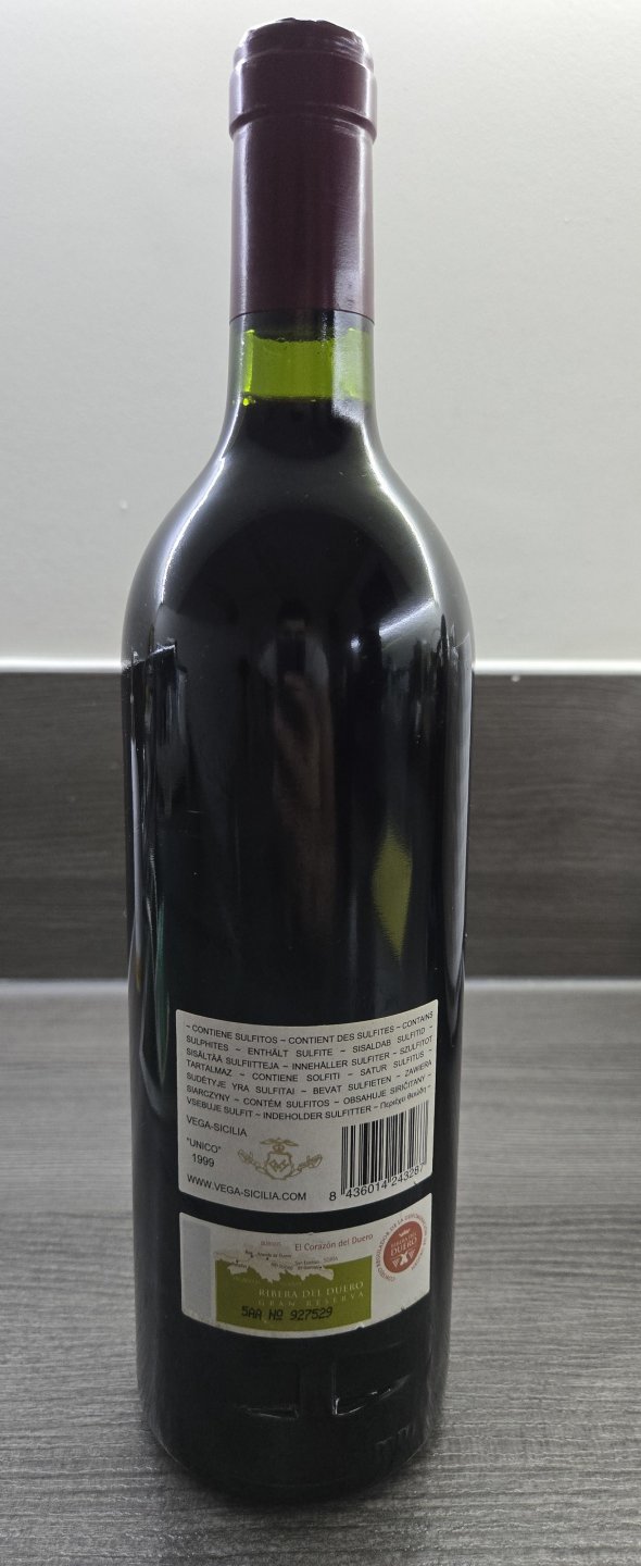 Vega Sicilia, Unico, Ribera del Duero DO