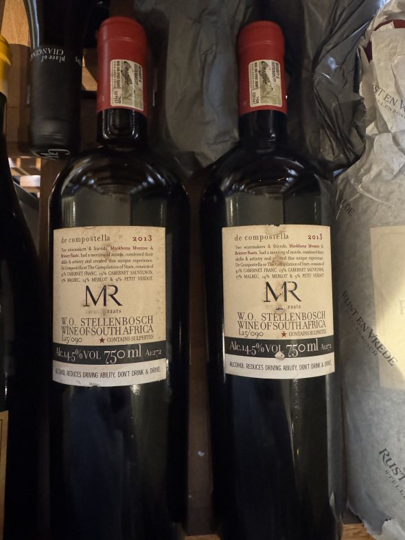 Raats, MR Mvemve Raats Compostella, Stellenbosch