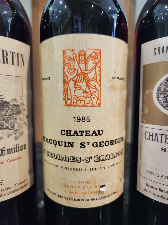 1985 Bordeaux (3 bottles) 