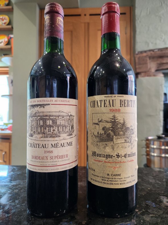 1988 Bordeaux (2 bottles) 