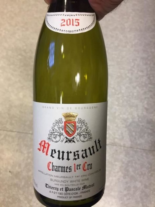 Matrot, Meursault Premier Cru, Charmes