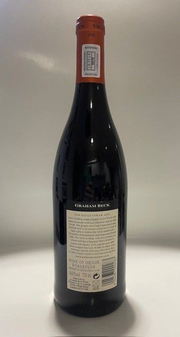 Graham Beck, 'The Ridge' Syrah