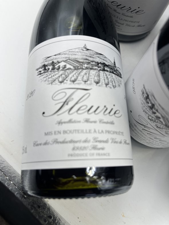  2020 Fleurie 37.5 halves