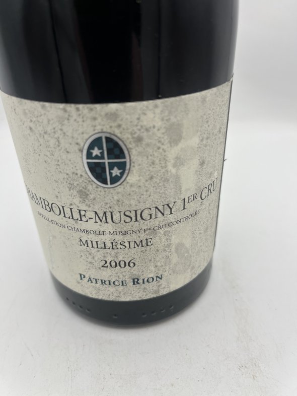 Patrice Rion Chambolle Musigny 1ER Cru 2006