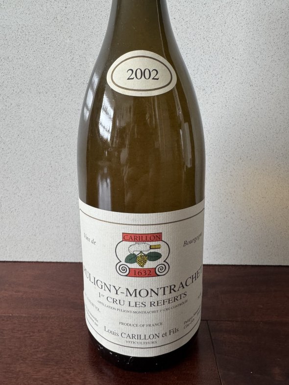 Louis Carillon, Puligny-Montrachet Premier Cru, Les Referts