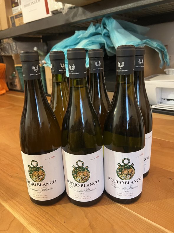 Frontonio, Botijo Garnacha Blanca