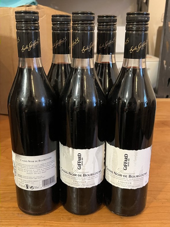 Cassis noir de Bourgogne 