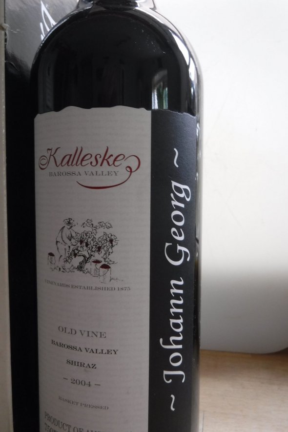 Kalleske, Johann Georg Old Vine Shiraz, Barossa Valley Australia