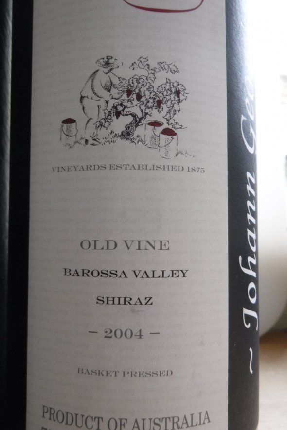 Kalleske, Johann Georg Old Vine Shiraz, Barossa Valley Australia