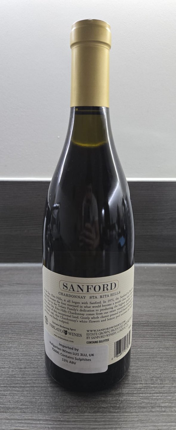 Sanford,Chardonnay, Sta. Rita Hills