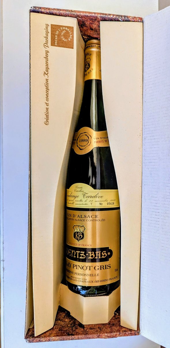 Kuentz-Bas, Tokay Pinot Gris Cuvee Caroline Vendanges Tardives