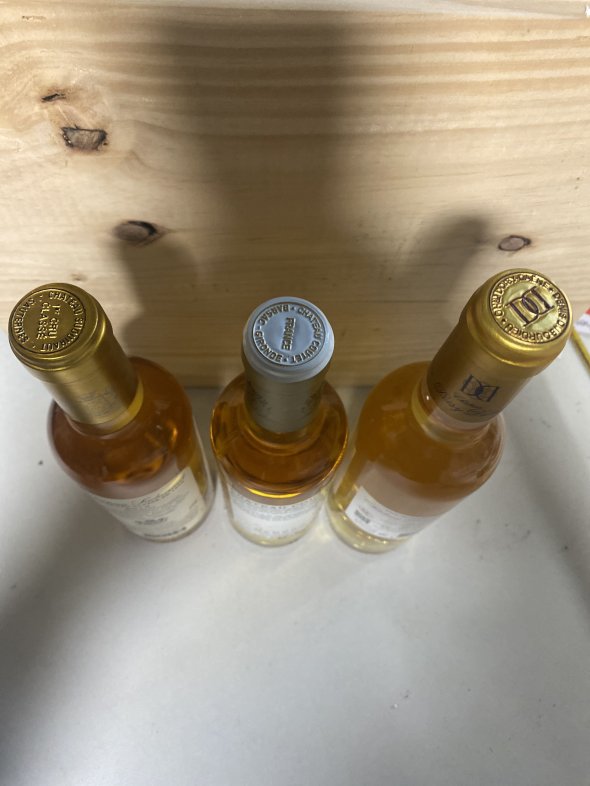 Tasting Sauternes/ Barsac trio