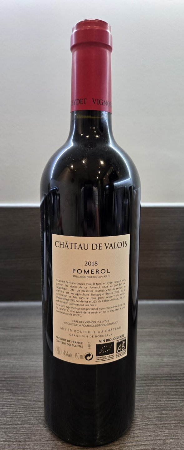 Chateau Valois, Pomerol